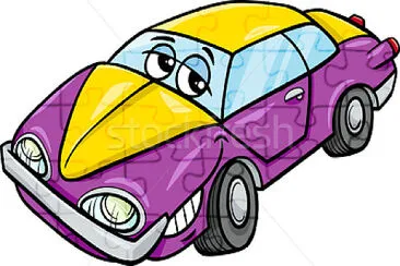 פאזל של funny car