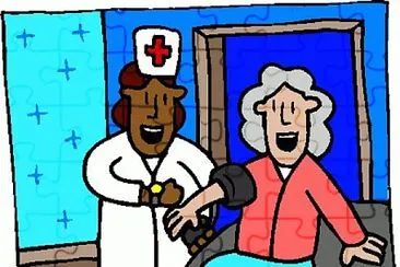 Nurse and Patient jigsaw puzzle