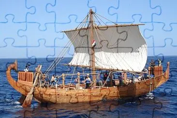 Ancient Egyptian Ship jigsaw puzzle