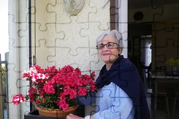 une fleur parmie tant d 'autre jigsaw puzzle