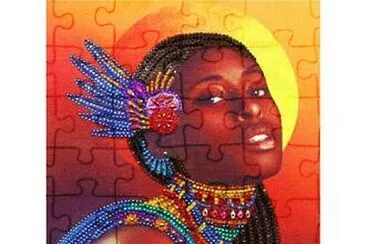 Lovely African Lady jigsaw puzzle