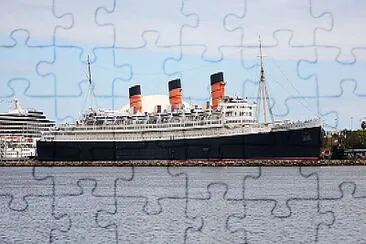 RMS Queen Mary launched 1934 jigsaw puzzle