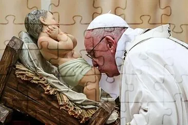 Papa Francisco y el niÃ±o jigsaw puzzle