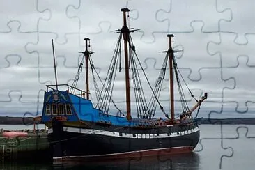 Ship Hector in Nova Scotia jigsaw puzzle
