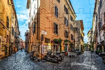 Trastevere Roma jigsaw puzzle