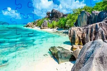 Isla MahÃ© - Seychelles jigsaw puzzle