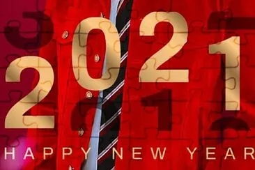 פאזל של 2021æ–°å¹´å¿«æ¨‚