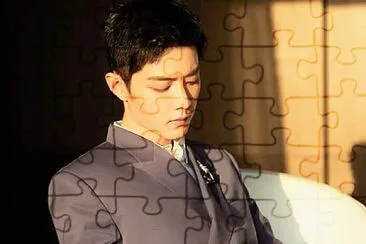 Chinese actor  Xiao Zhan jigsaw puzzle