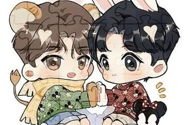 Qç‰ˆ Wang Yibo / Xiao Zhan jigsaw puzzle