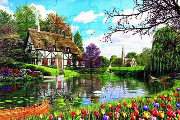 100.- EL PARAISO jigsaw puzzle
