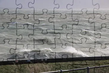 The Beast from the East hits Dover jigsaw puzzle