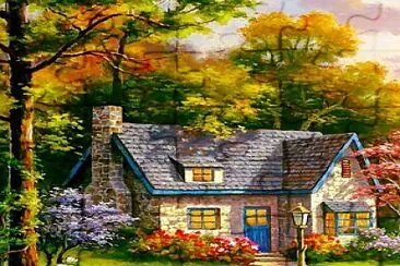 casa no campo jigsaw puzzle