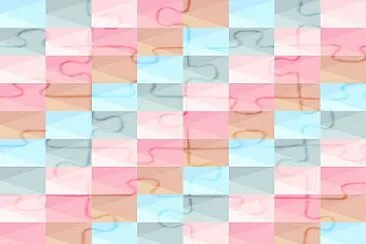 Pastel jigsaw puzzle