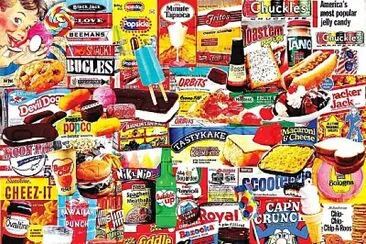 snacks jigsaw puzzle