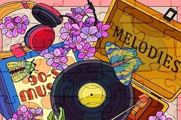 colorido jigsaw puzzle