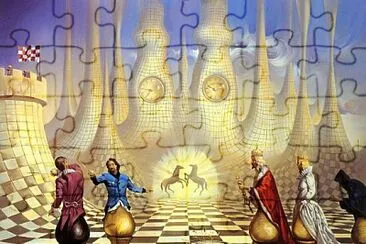 Alicia y el ajedrez 1 jigsaw puzzle