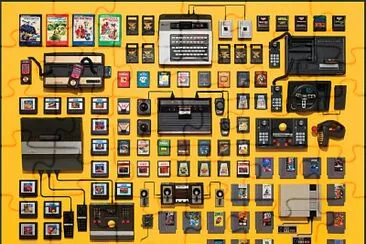 video games jigsaw puzzle