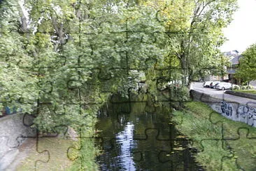 River, Dublin, Ireland jigsaw puzzle