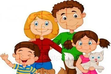 Family jigsaw puzzle
