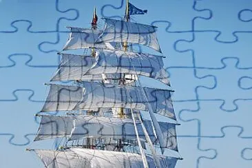 Falmouth Dutch Tall Ship - Mercedes jigsaw puzzle