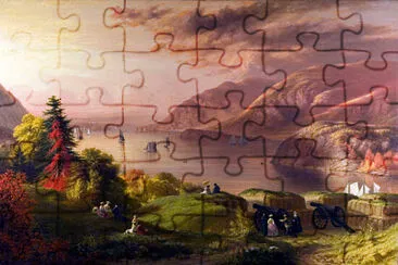 Robert Weir vue de la vallÃ©e de l 'Hudson