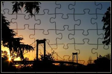 Pont d 'Aquitaine Bordeaux jigsaw puzzle