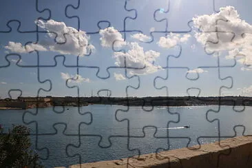 Valetta Harbour Views, Malta 2019 jigsaw puzzle