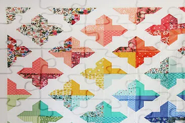 Floral Trellis Quil jigsaw puzzle