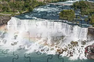 chutes americaines du Niagara, Canada jigsaw puzzle
