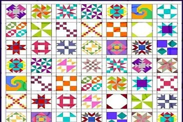 Quilt Patterns 02 jigsaw puzzle