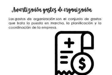 AmortizaciÃ³n gastos de organizaciÃ³n