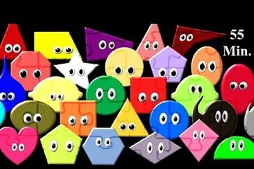 Geometric Shapes and colors jigsaw puzzle