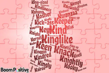 Positive adjectives,K