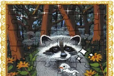 cute raccon