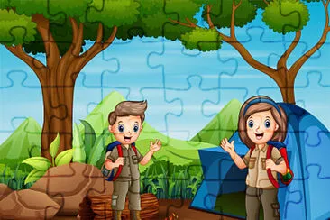 Imagen de camp jigsaw puzzle