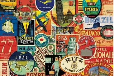 Travel jigsaw puzzle