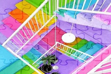 Colorful Staircase