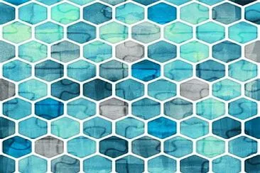 hexagon pattern jigsaw puzzle