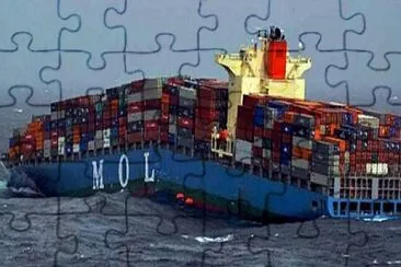 MOL containership jigsaw puzzle