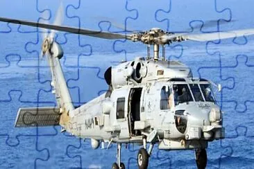 Sikorsky mh60r helicotper jigsaw puzzle