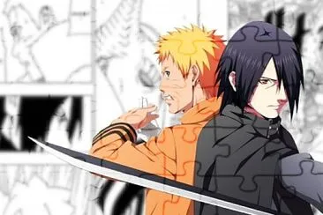 NARUTO Y SASUKE jigsaw puzzle