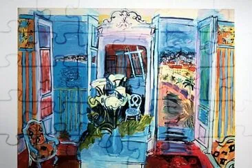 פאזל של Dufy cité Cortot Montmartre