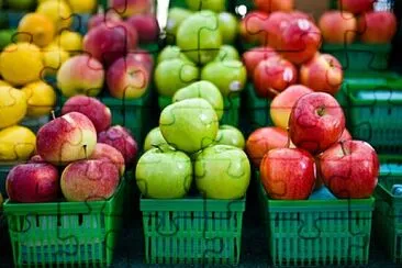 VARIEDAD DE MANZANAS jigsaw puzzle