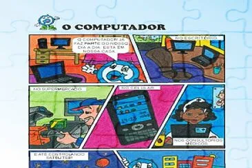 O computador no nosso dia a dia. jigsaw puzzle