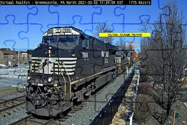 NS-7686, NS-9340, NS-9690 at Green Castle,PA/USA. jigsaw puzzle