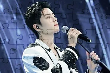 פאזל של Chinese actor  Xiao Zhan