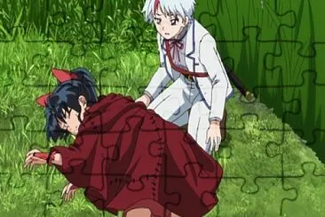 towa encuentra a moroha desmayada hanyo no yashahime