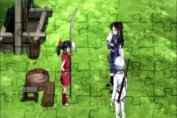 setsuna le dice a moroha que no sabe afilar espadas hanyo no yashahime