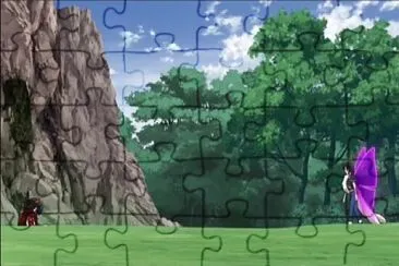 setsuna se acerca a moroha hanyo no yashahime jigsaw puzzle