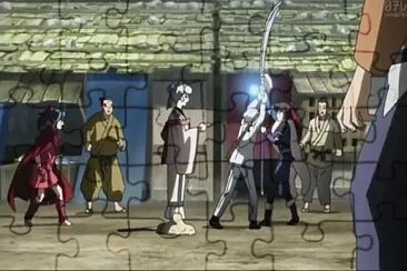 פאזל של zero empieza a romper el sello de setsuna hanyo no yashahime